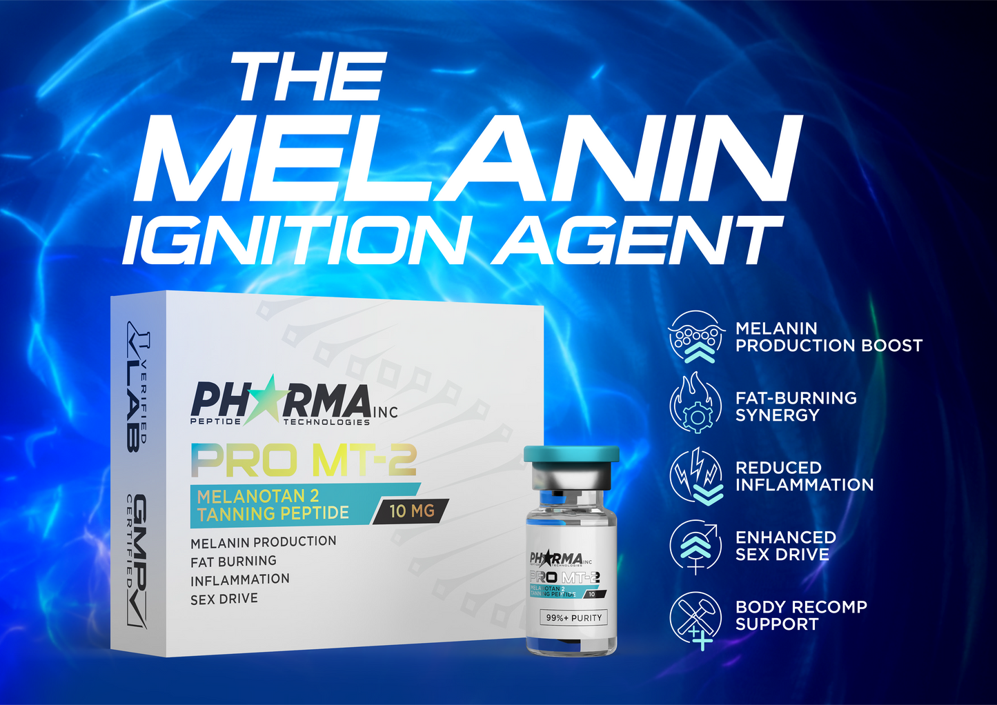 Pro MT-2 Melanotan II 10mg
