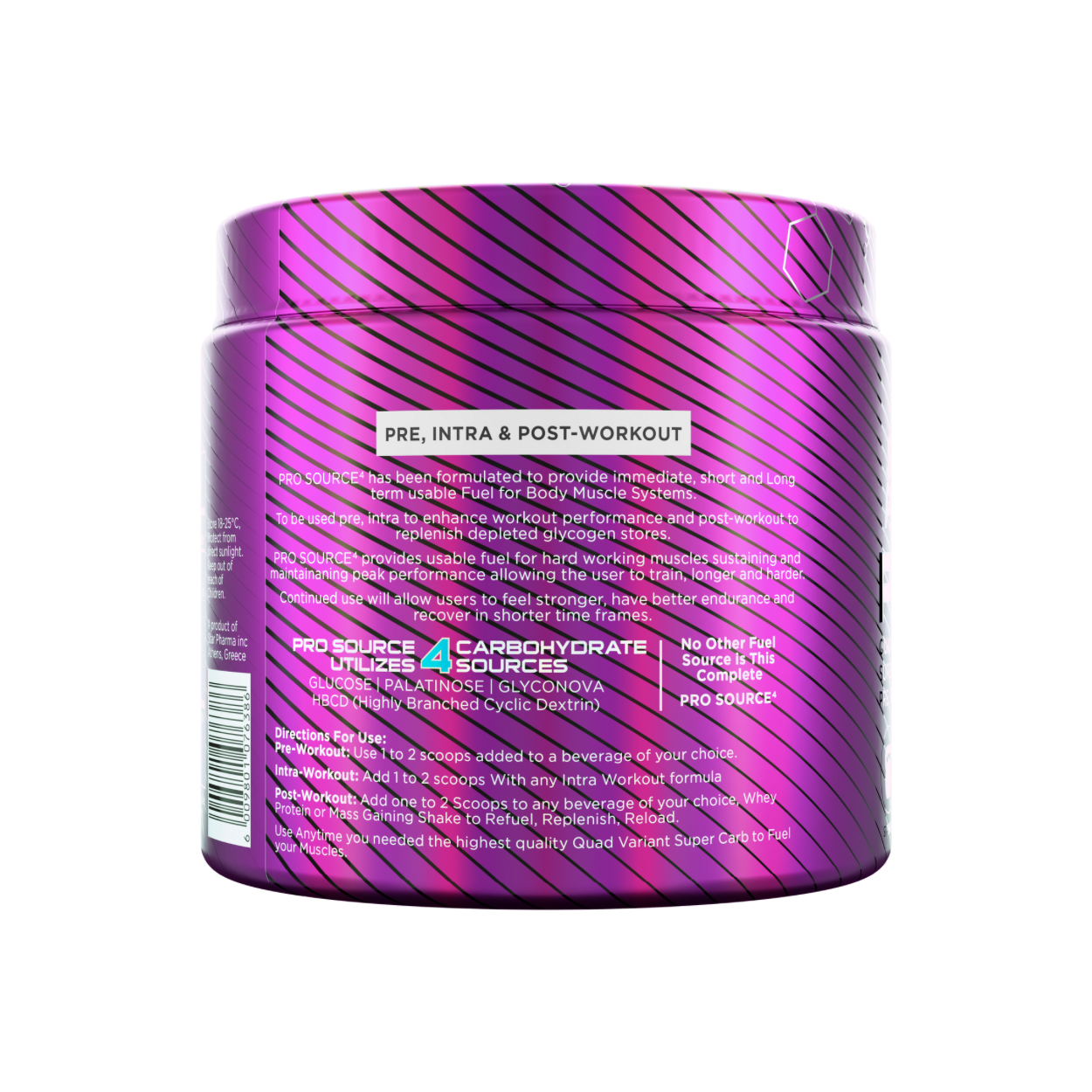 Pro SOURCE4 Carbohydrate Fuel