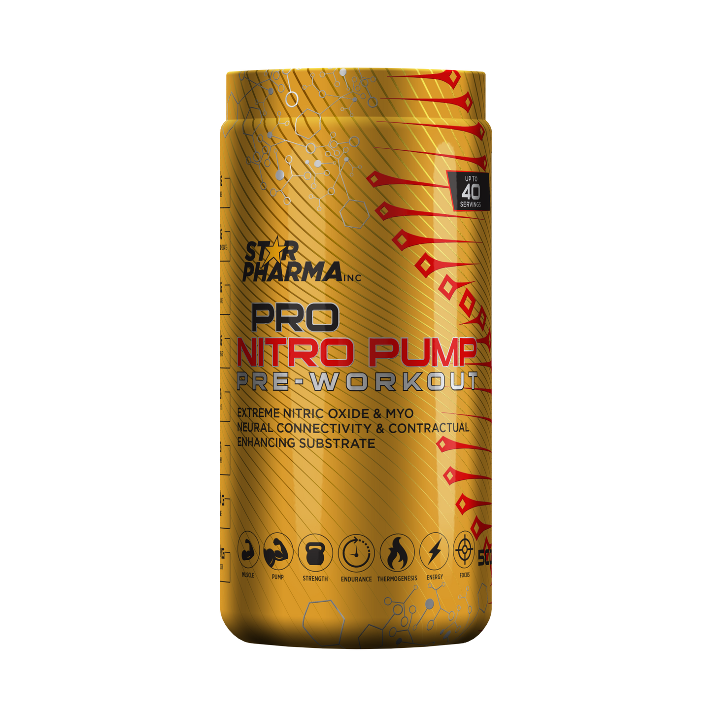 Pro NITRO PUMP Pre-Workout 500g