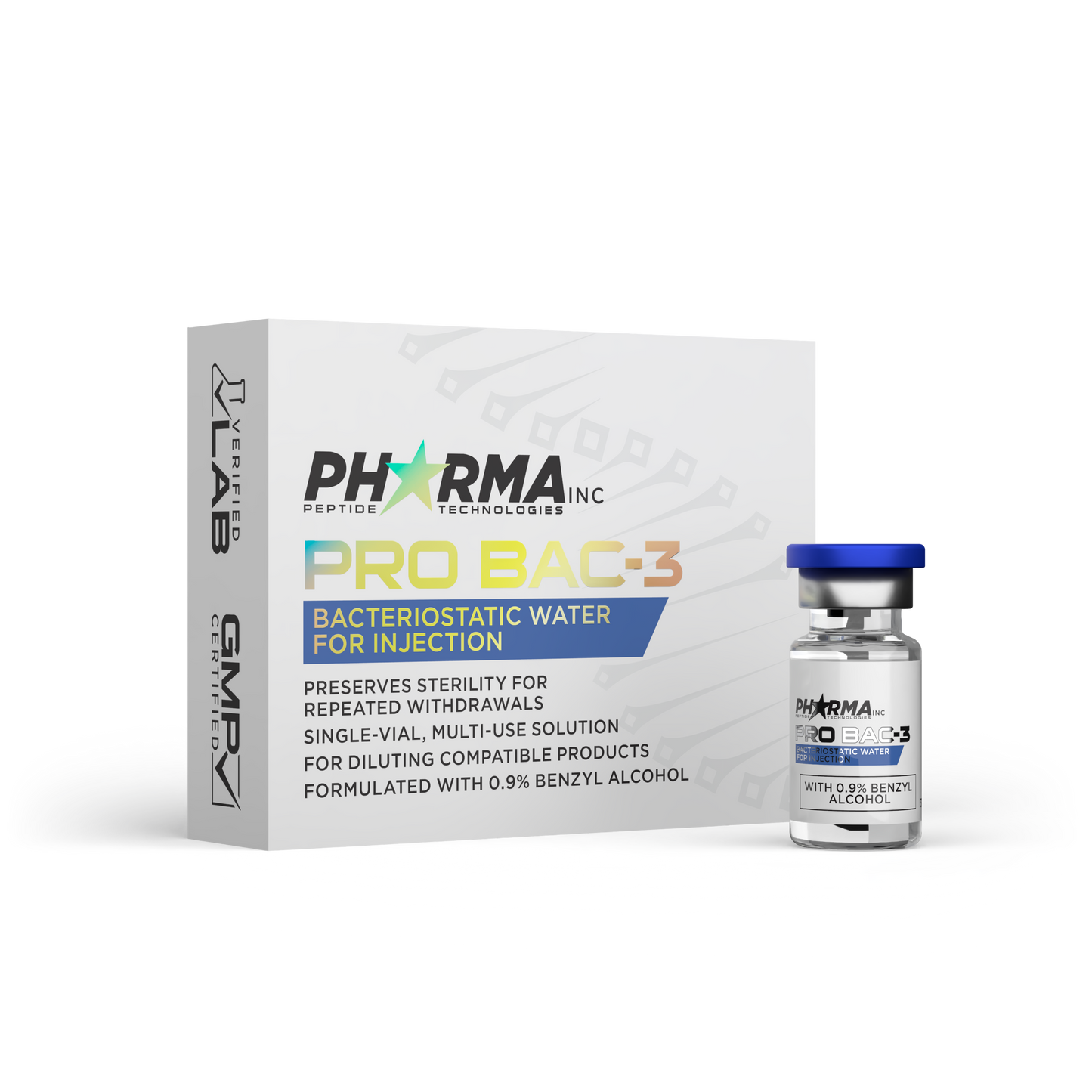 Pro BAC-3 Bacteriostatic Water 3ml